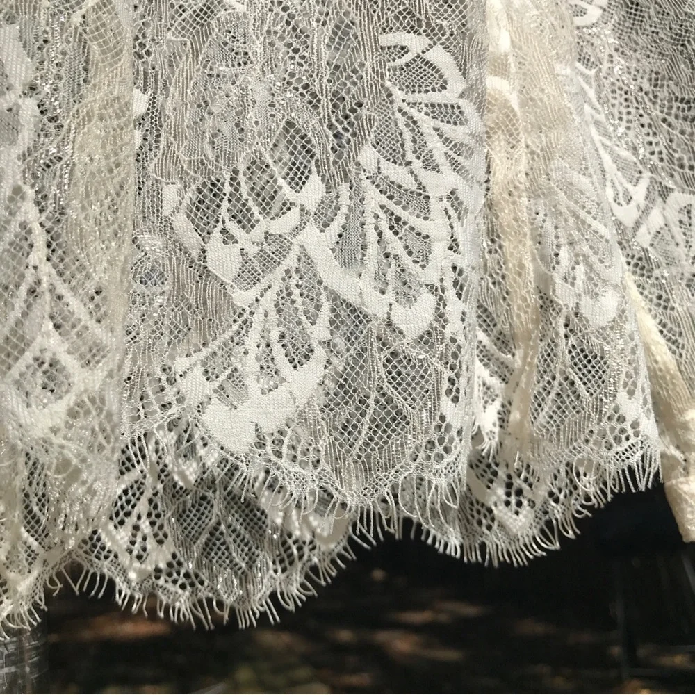 St. John Evening Lace Blouse - Picture 7 of 10